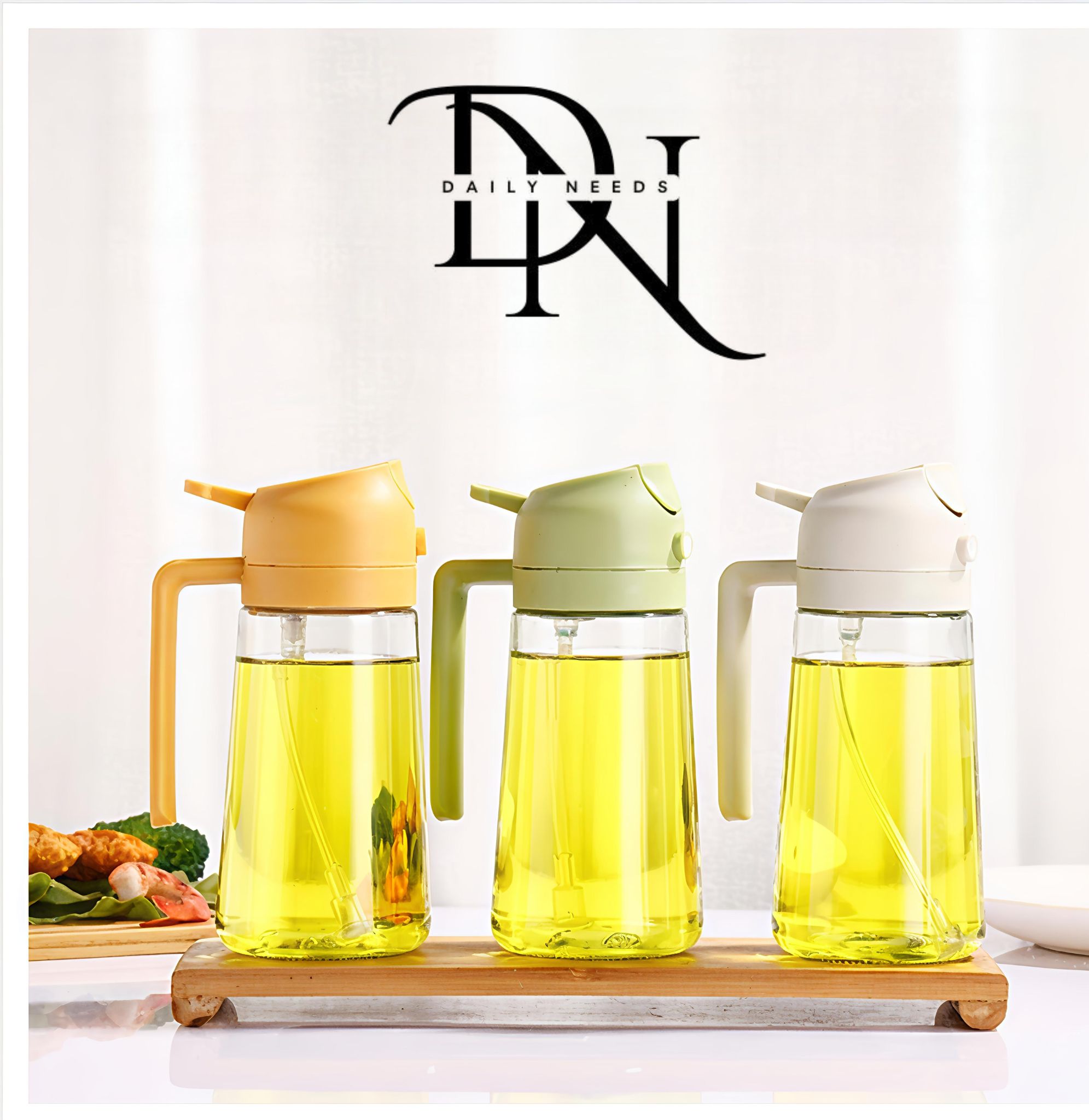 Olive & Soybean Oil Sprayer Jar for Healthy Cooking_img_3