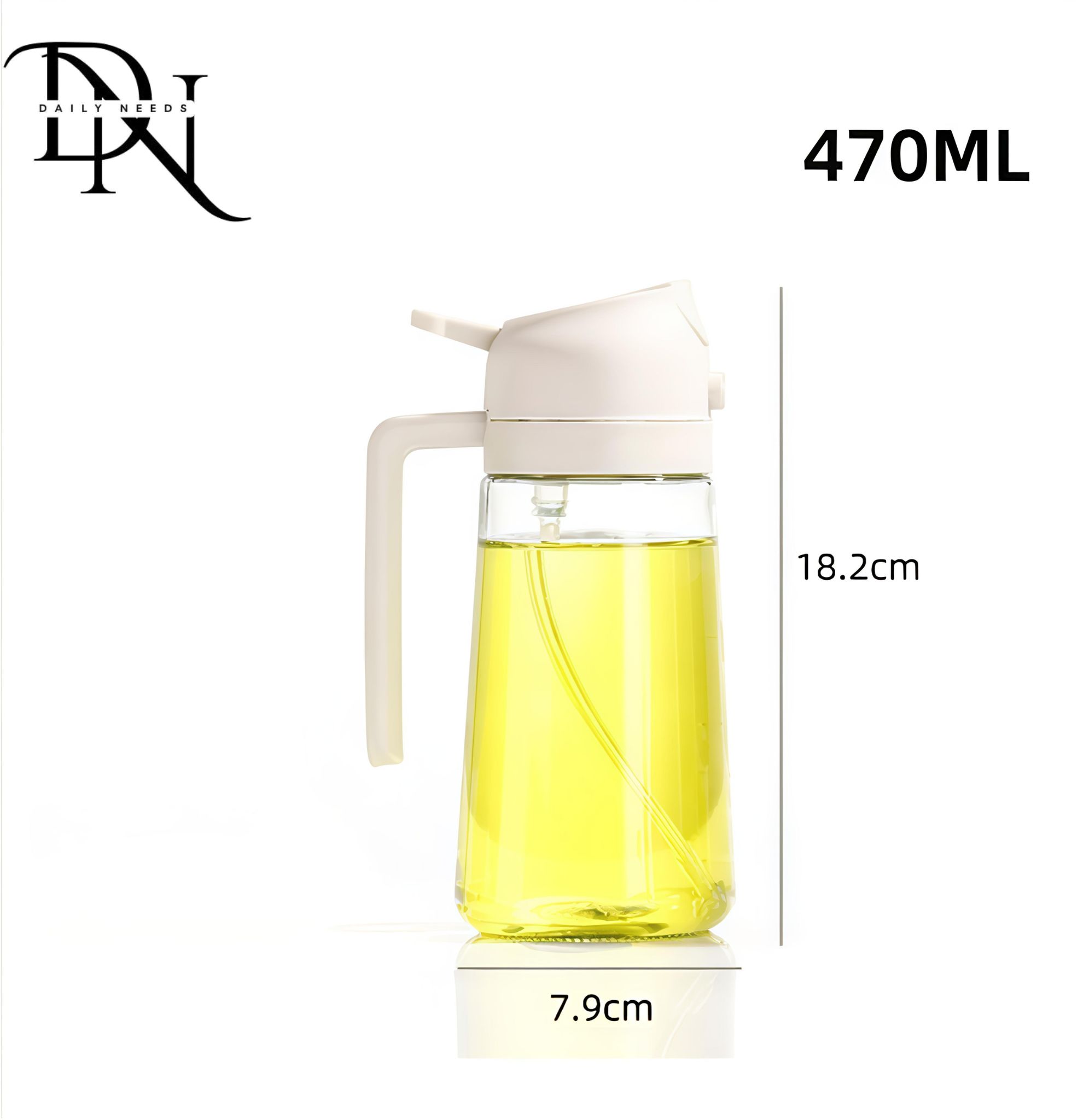 Olive & Soybean Oil Sprayer Jar for Healthy Cooking_img_4