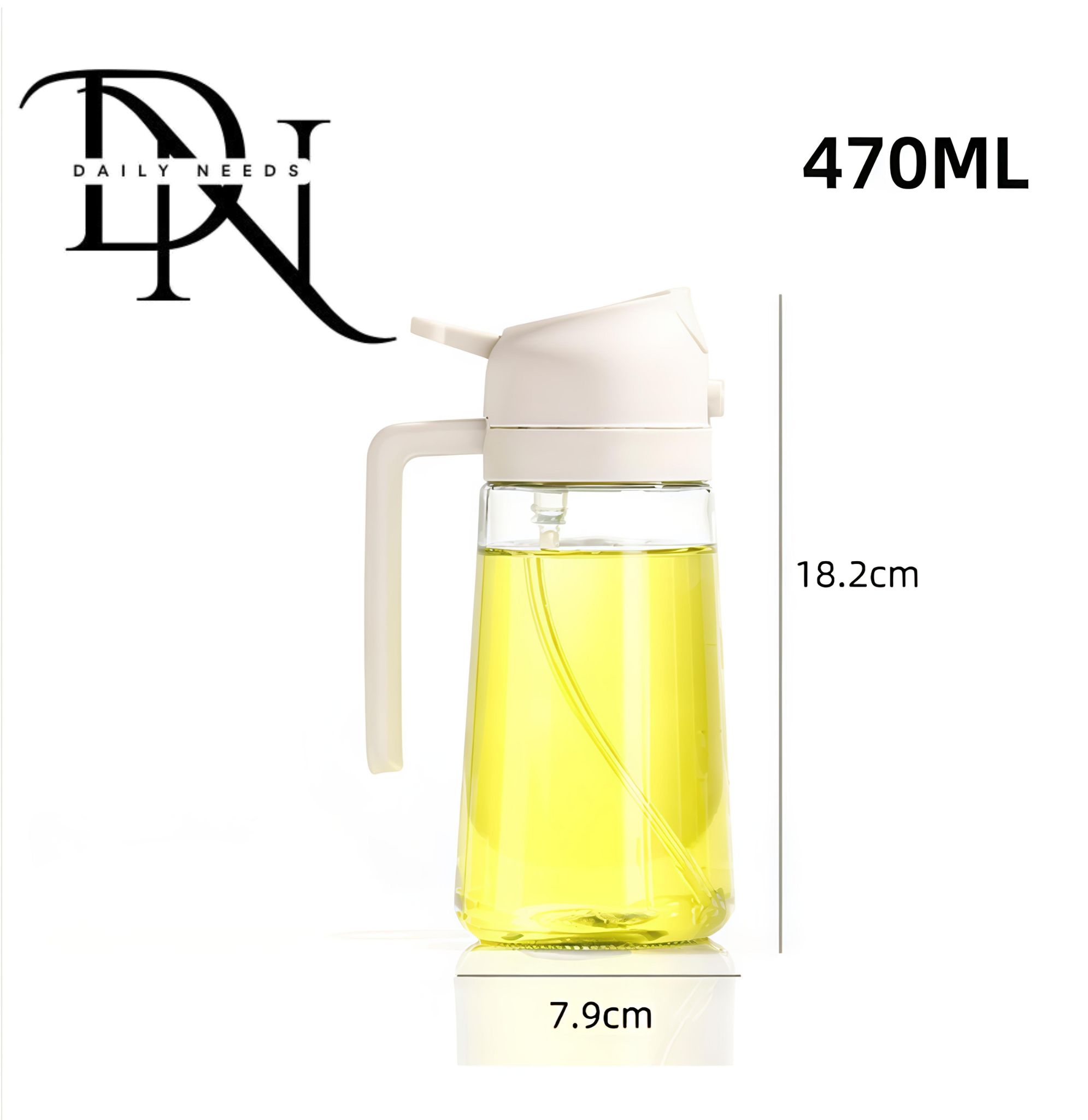 Olive & Soybean Oil Sprayer Jar for Healthy Cooking_img_6