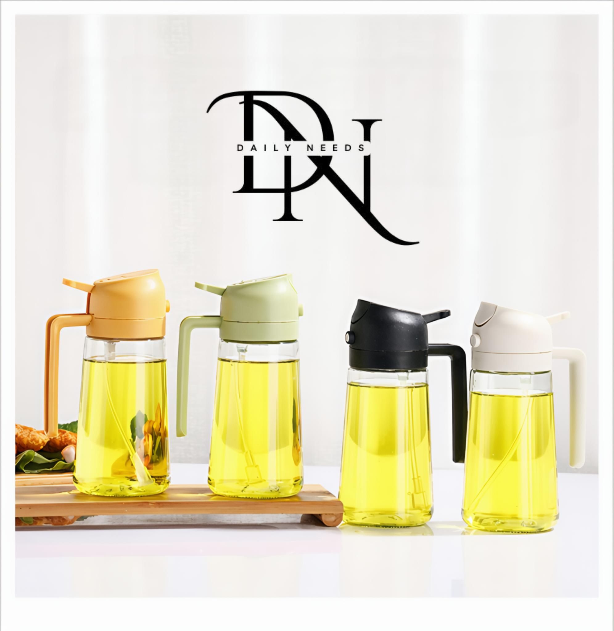 Olive & Soybean Oil Sprayer Jar for Healthy Cooking_img_8