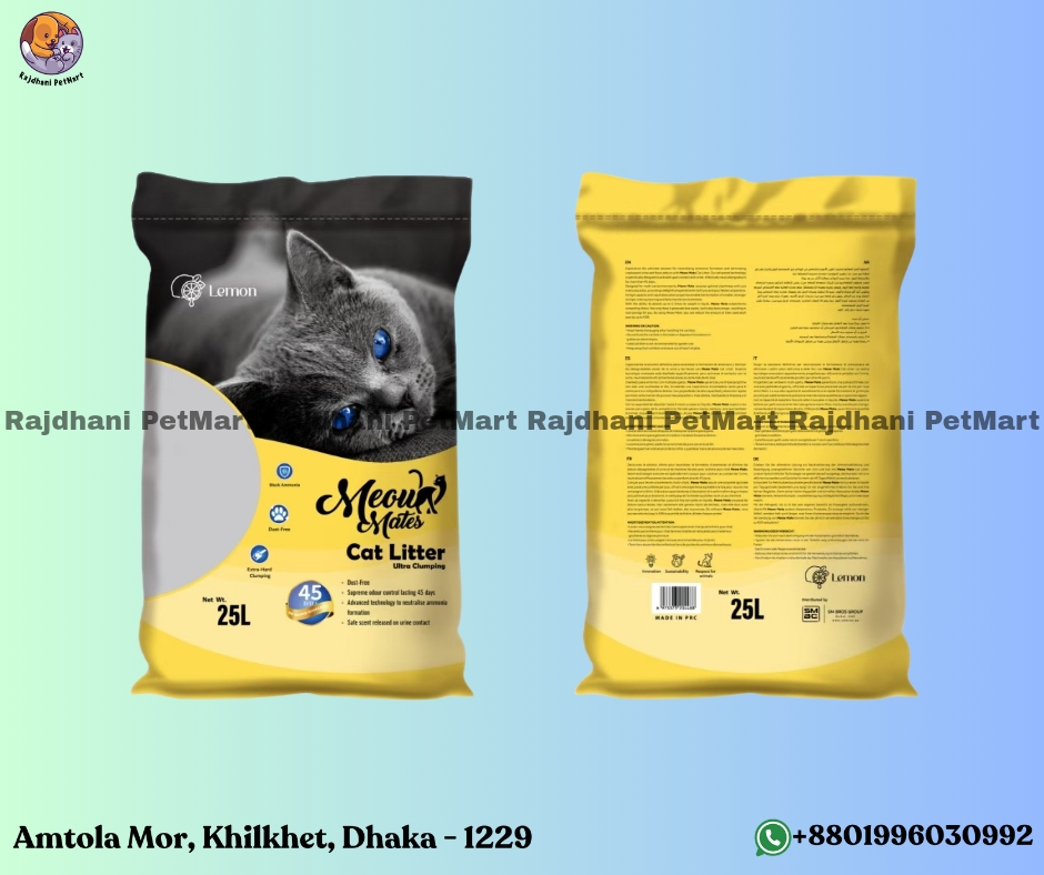 Meow Mates 25L Lemon flavor