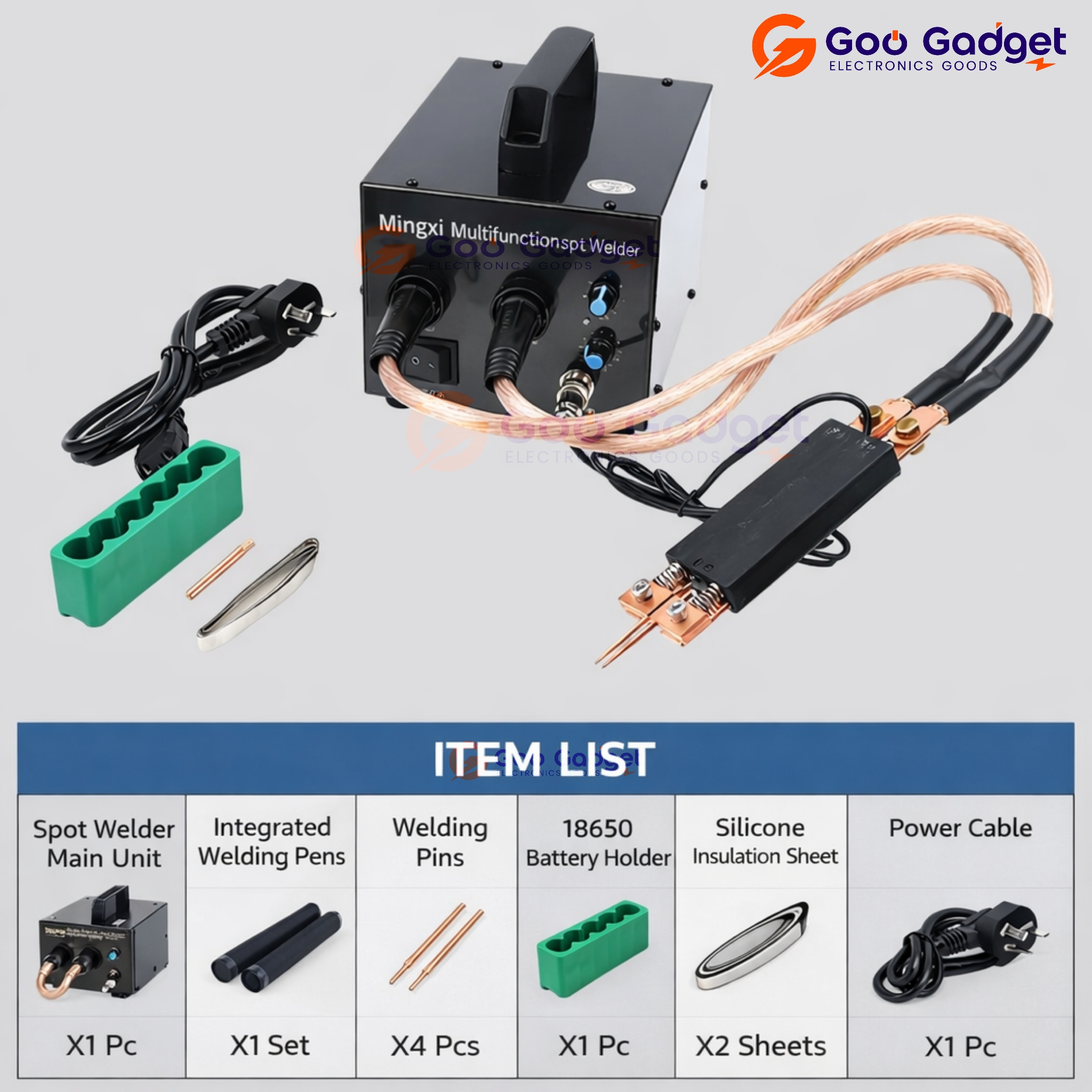 18650 Battery Pack DIY Spot Welding Machine with Foot Switch Control_img_5