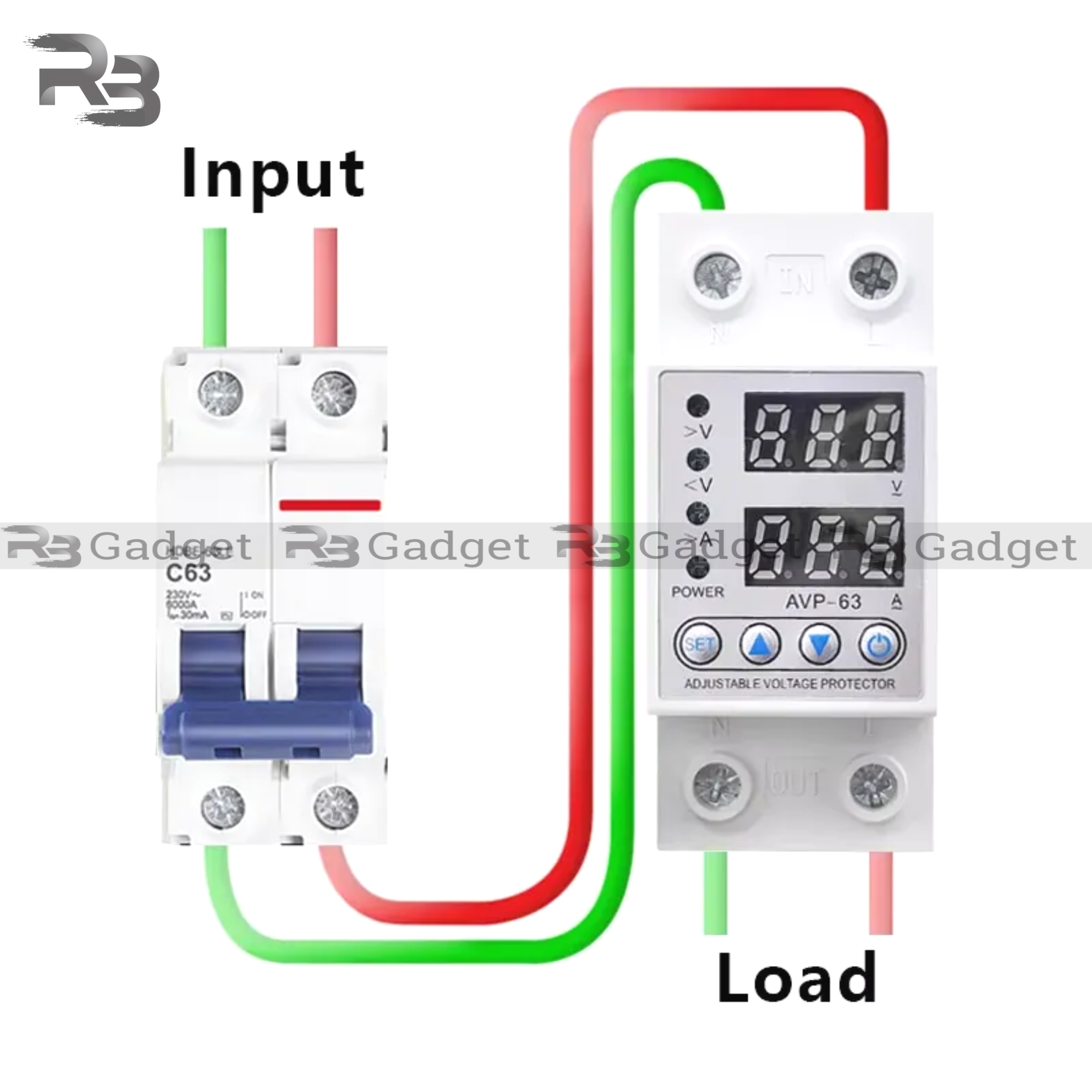 GearUP AVP-63 Automatic Voltage Protector-220V_img_1