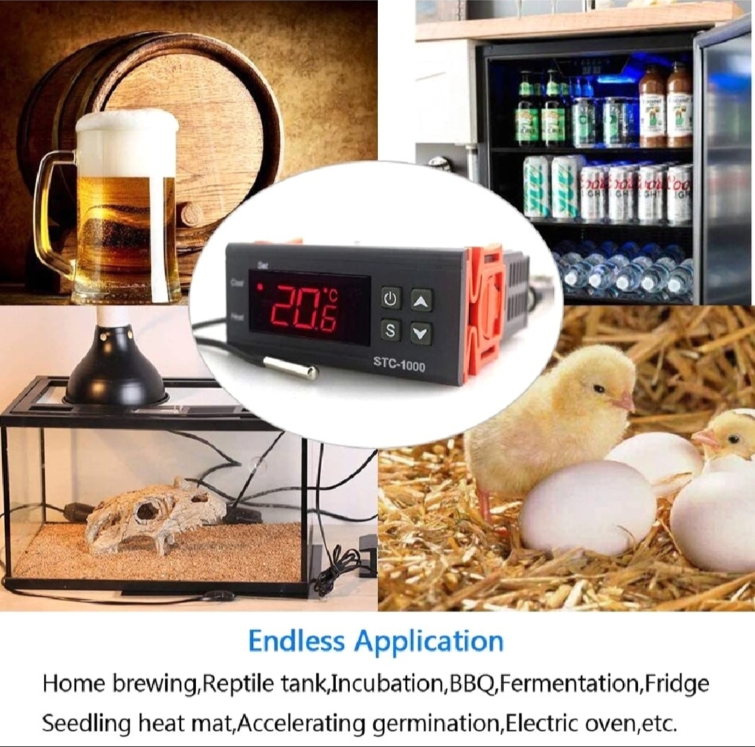 STC-1000 AC 220V TWO RELAY OUTPUT DIGITAL TEMPERATURE CONTROLLER STC-1000 THERMOSTAT_img_2