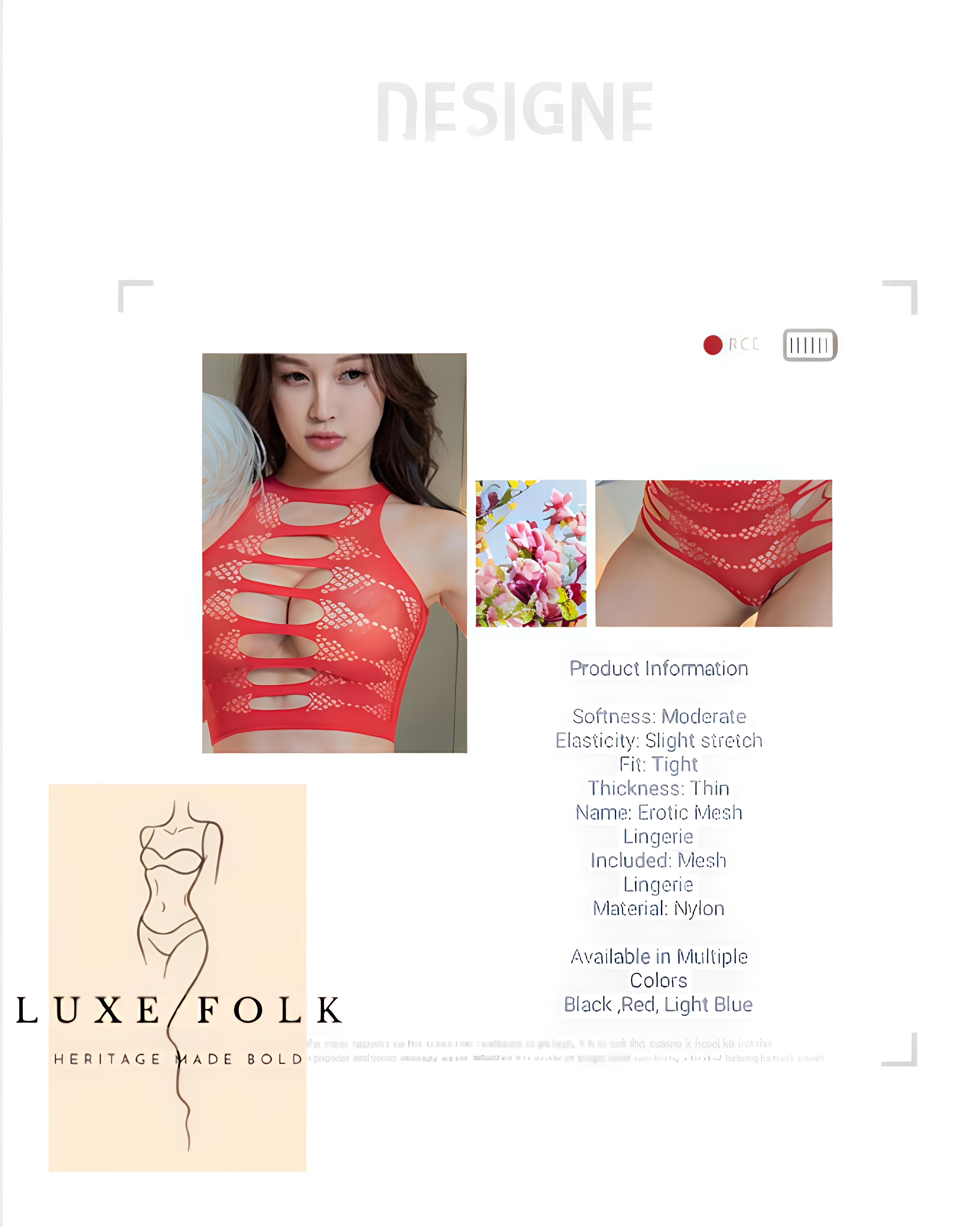 Night Love Pavilion Sexy Underwear Tearable_img_5