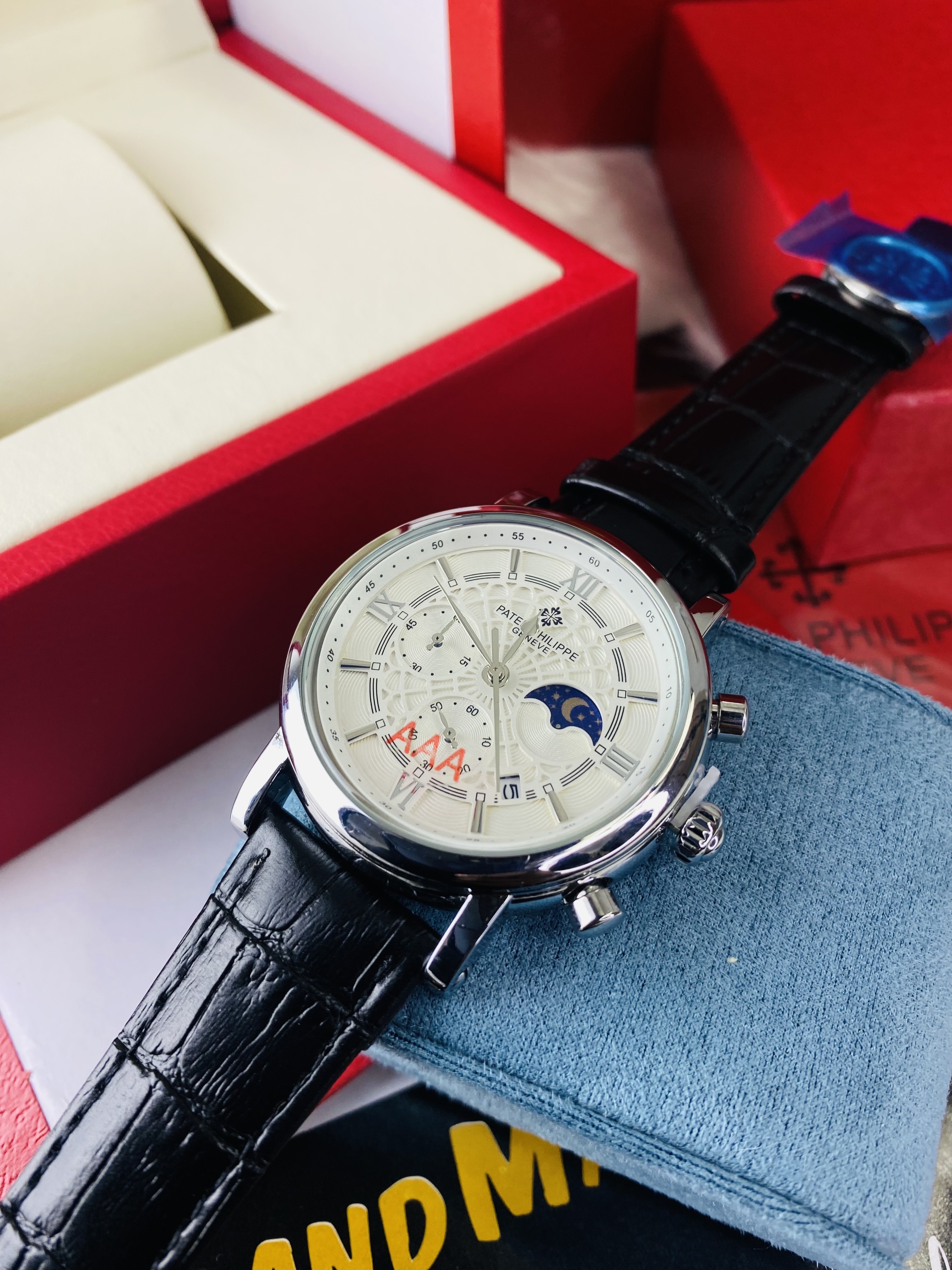 Patek Spider Uper White Active Chronograph