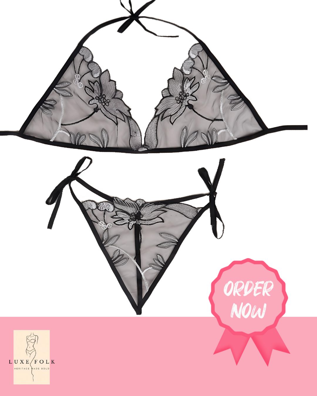 Hot Lace-up Bikini_img_3