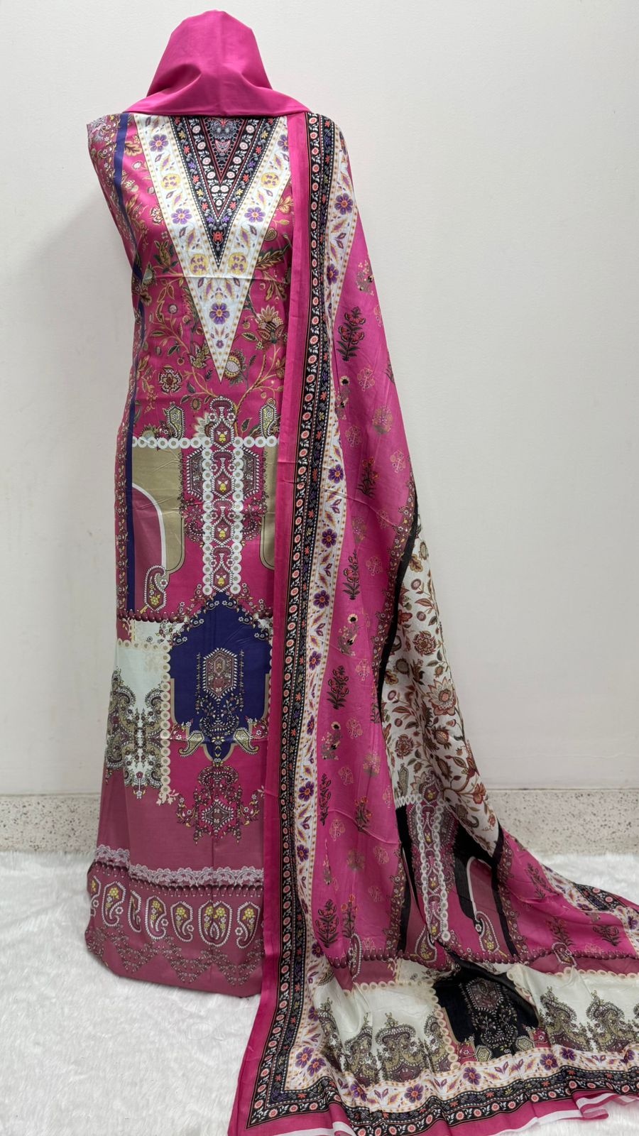 Digital Print Cotton Three Piece_img_0