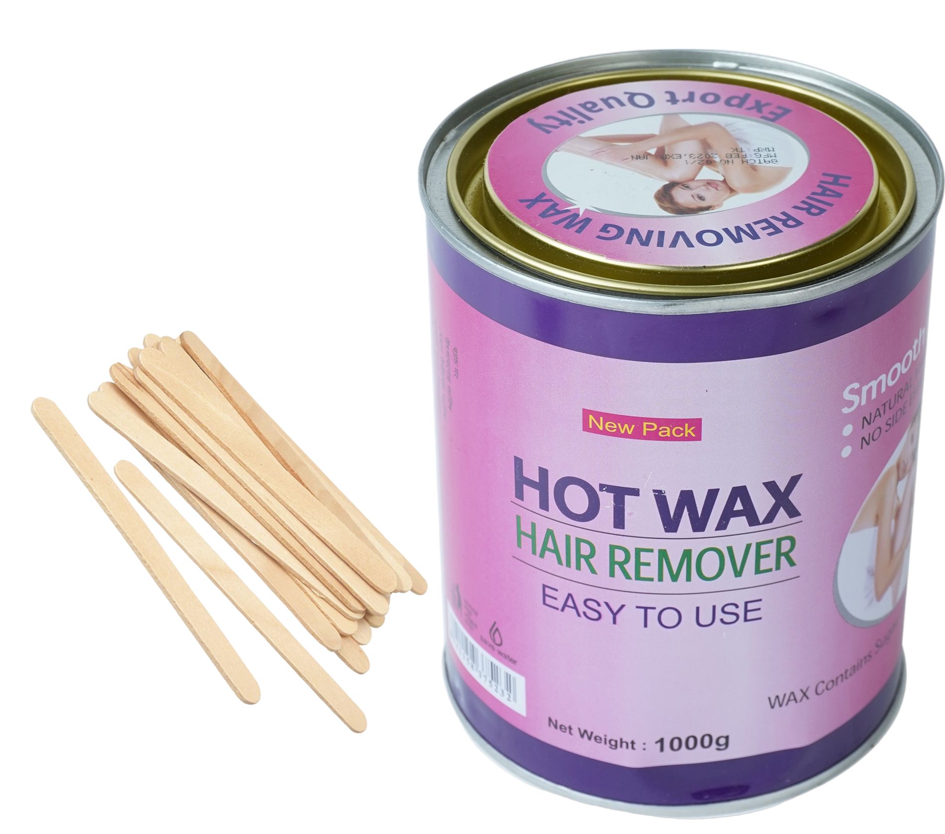 Mumtaz Hot Wax Hair Remover 200ml_img_1