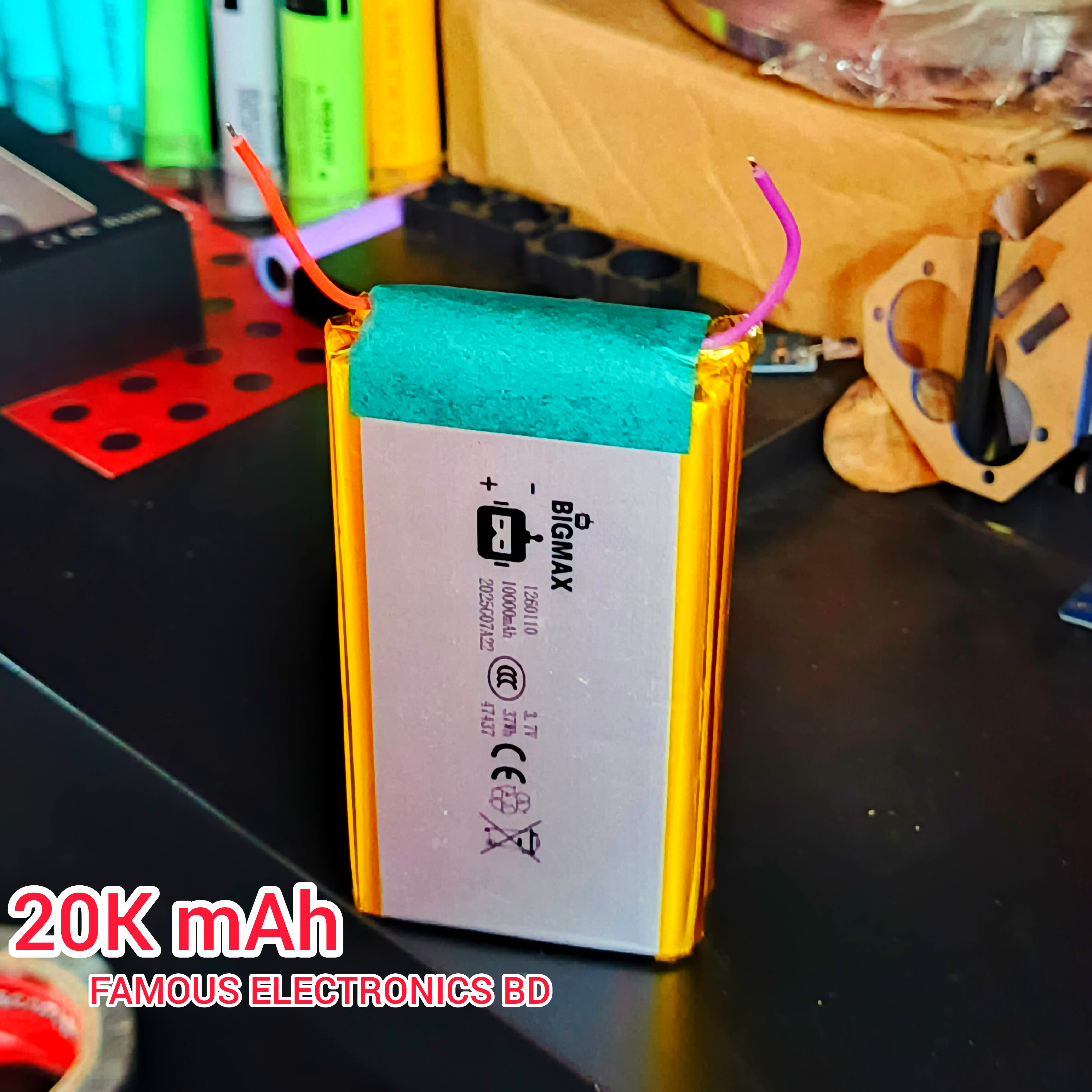 20000mAh 3.7V Lithium Polymer Battery Best Quality_img_6