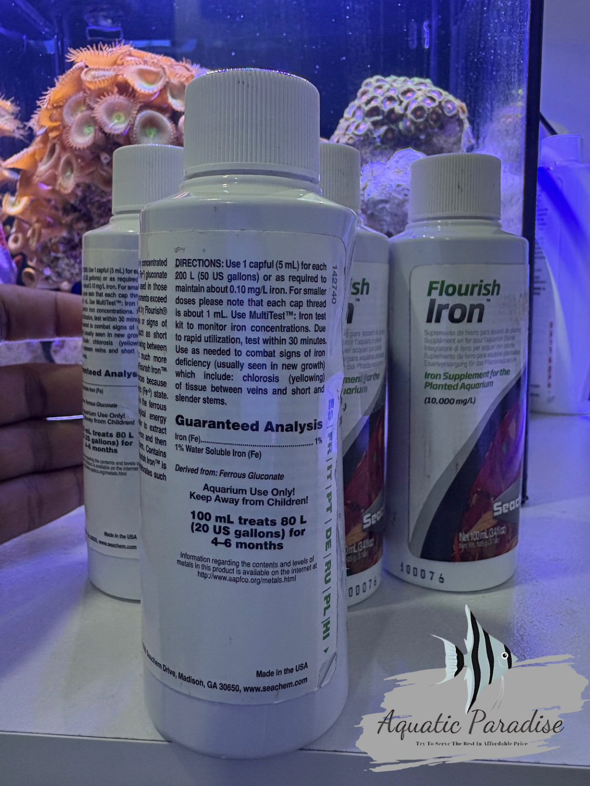 Seachem Flourish Iron 100ml_img_1