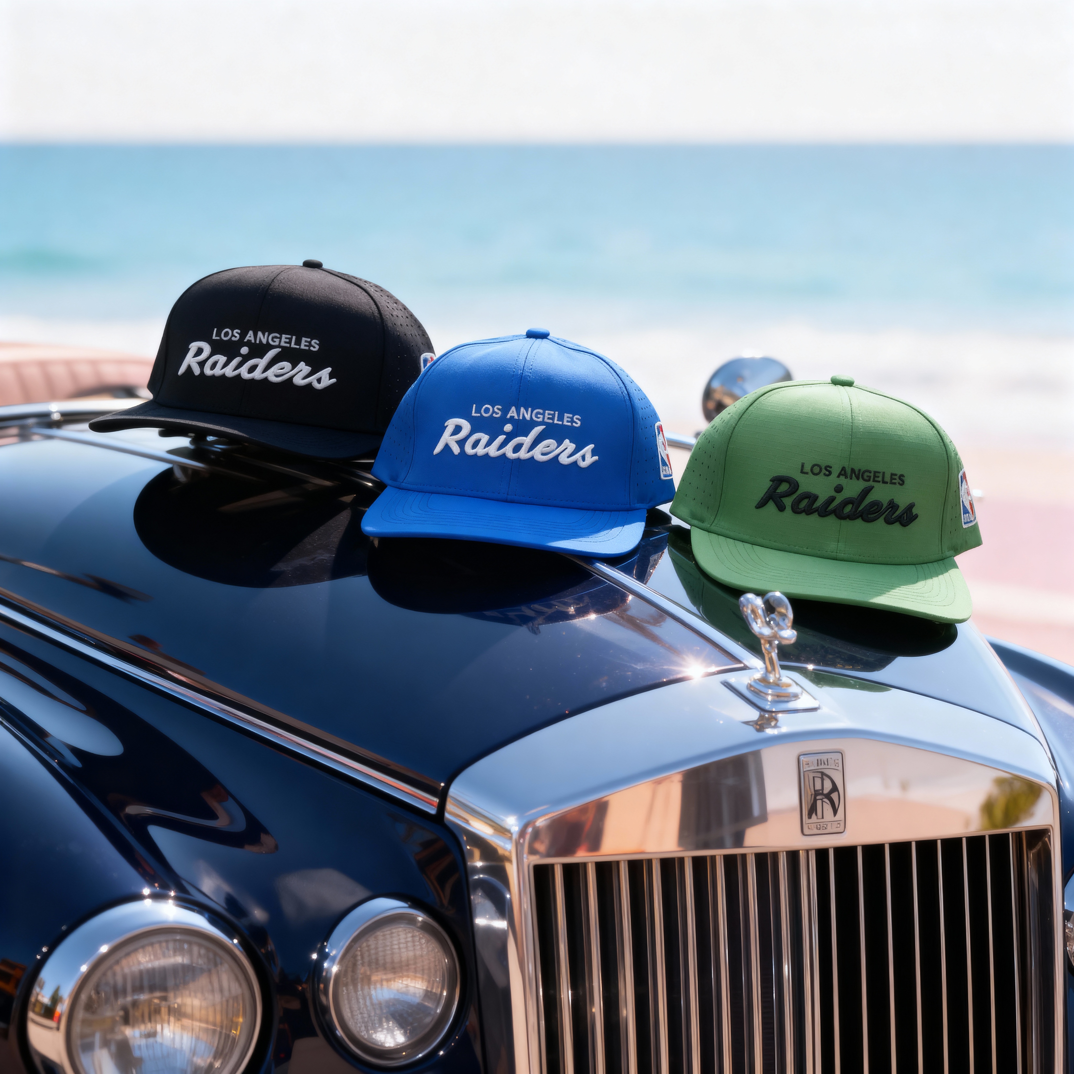 Los Angeles Raiders Blue Snapback Cap – Premium Streetwear by Brandz X_img_3