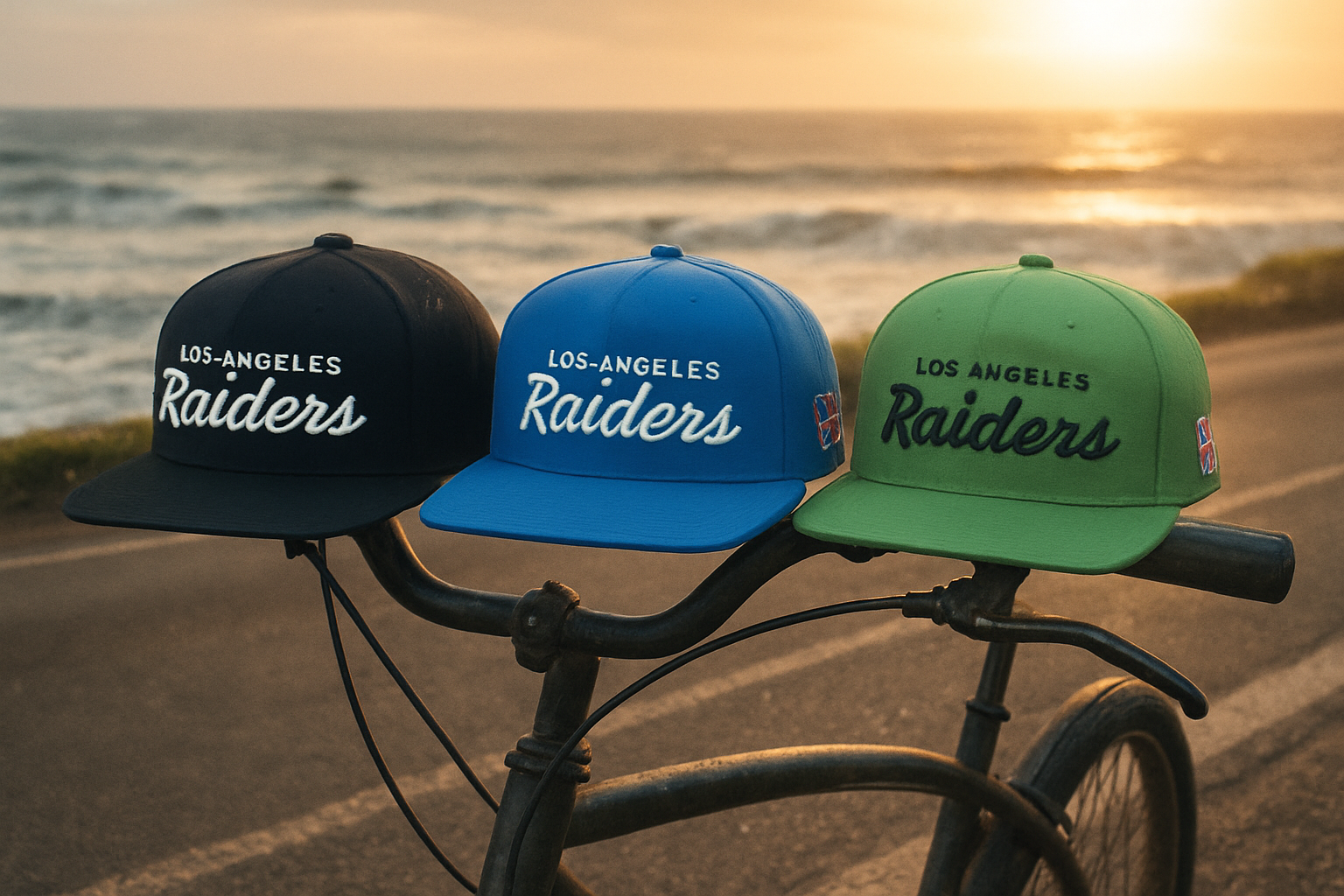 Los Angeles Raiders Blue Snapback Cap – Premium Streetwear by Brandz X_img_4