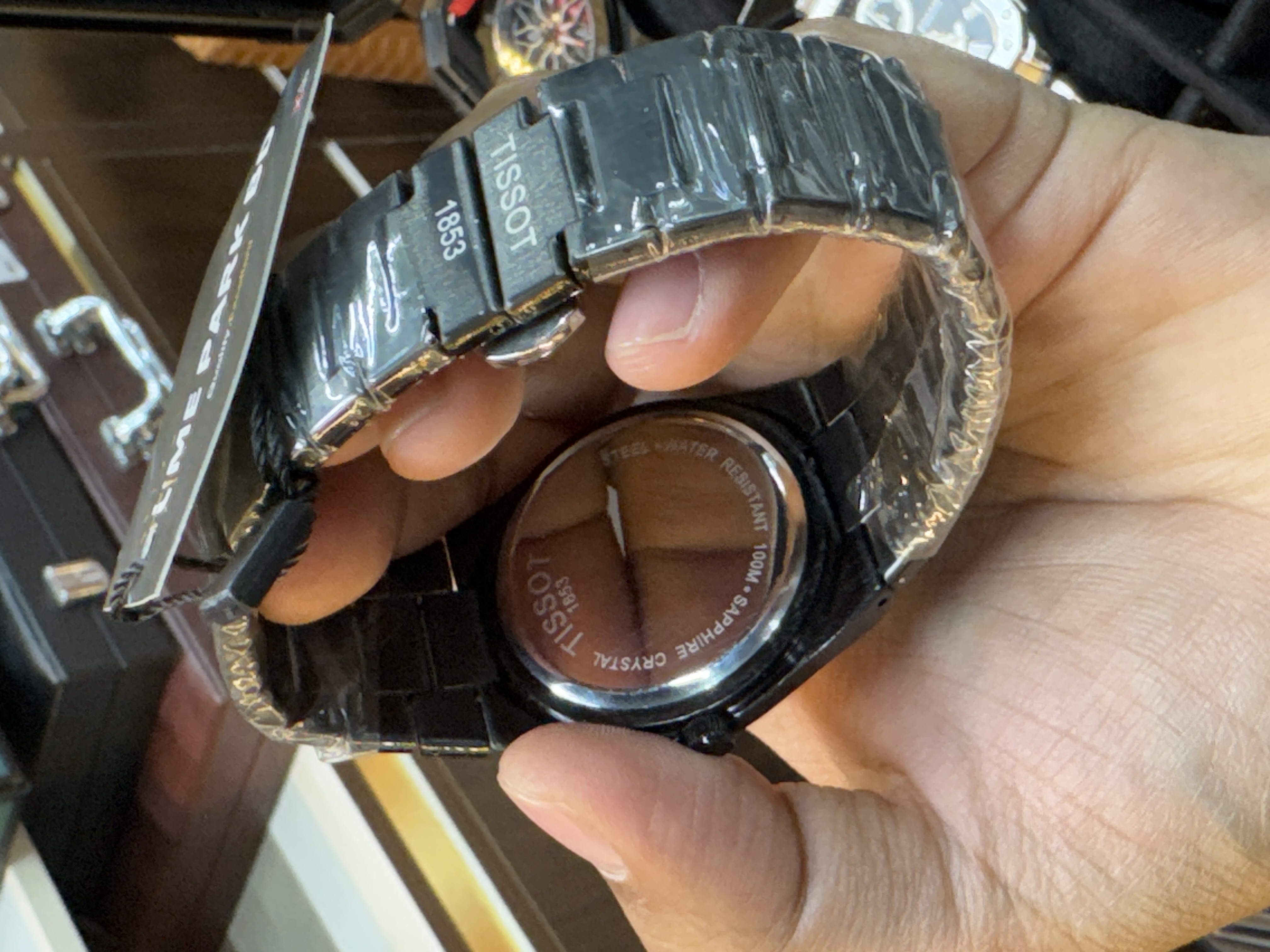 Tissot Plain Dial | Powermatic 80 Date Just | Full black_img_1