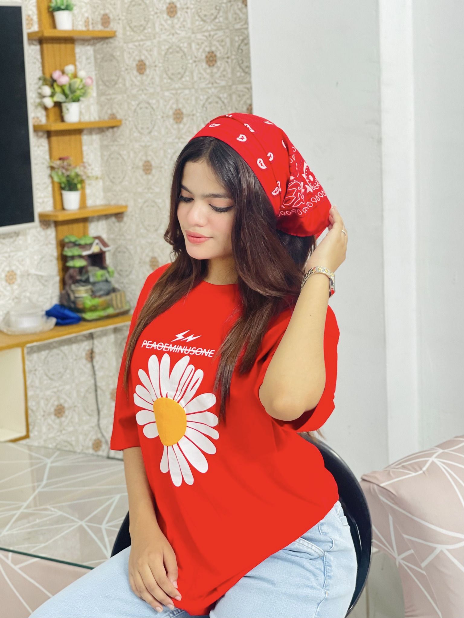 Ladies T-shirt (Flower)_img_6