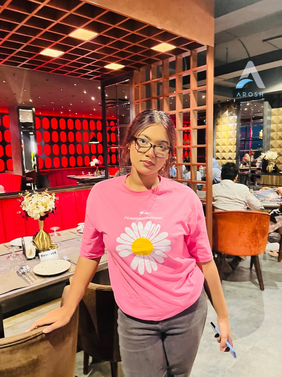 Ladies T-shirt (Flower)_img_8