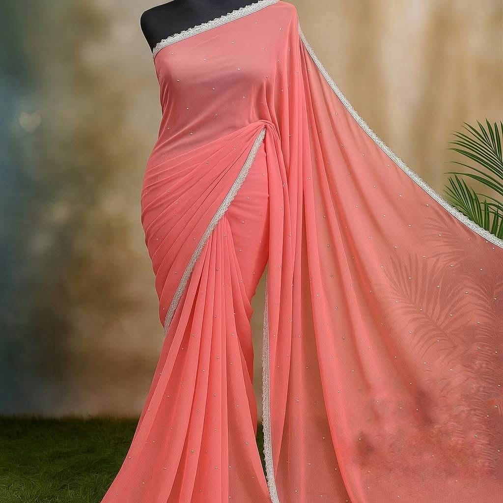 Soft Georgette saree_img_0