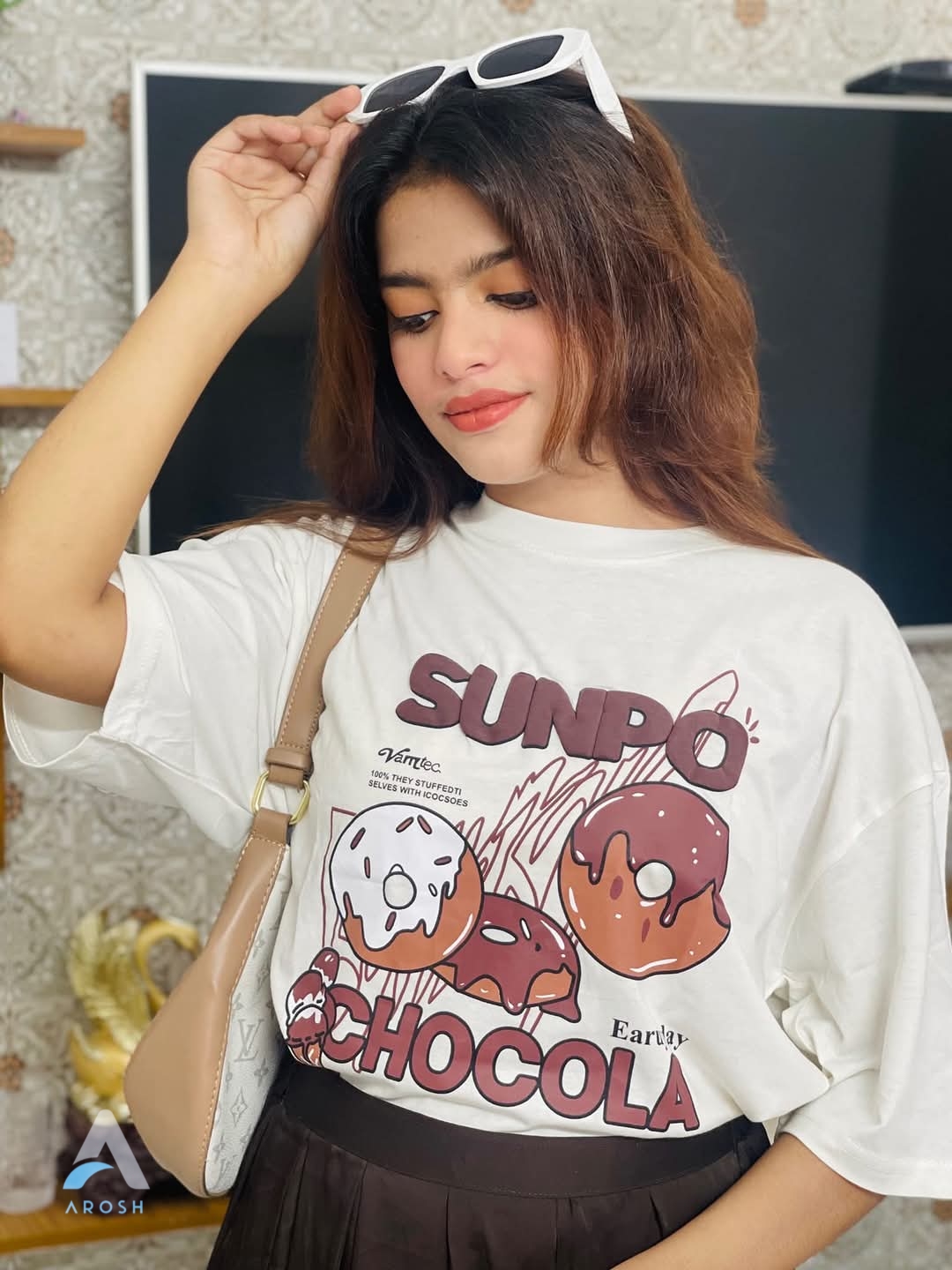 Ladies T-shirt (SUNPO CHOCOLA)_img_2