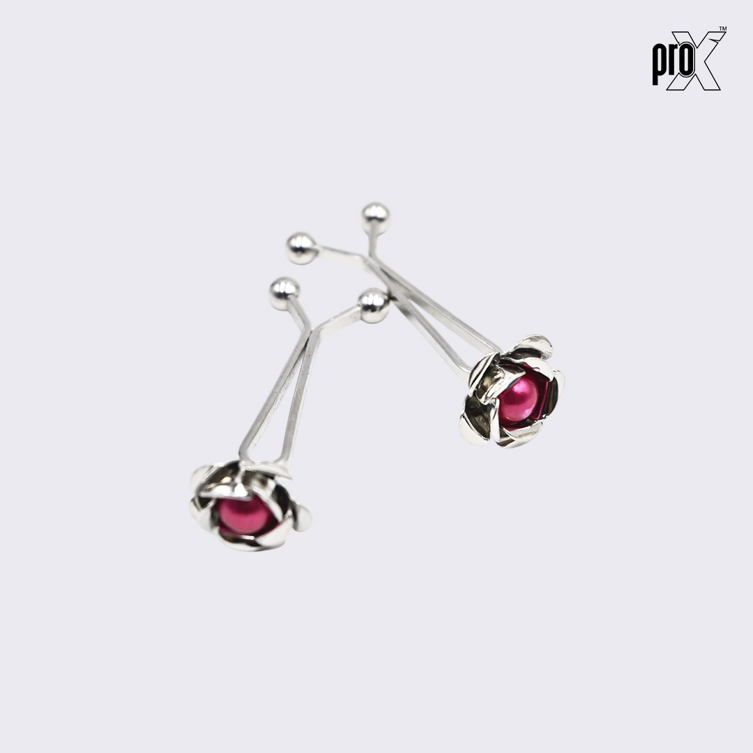 ProX 1 Pair Hijab Pin_HP-503-1_Red_img_2