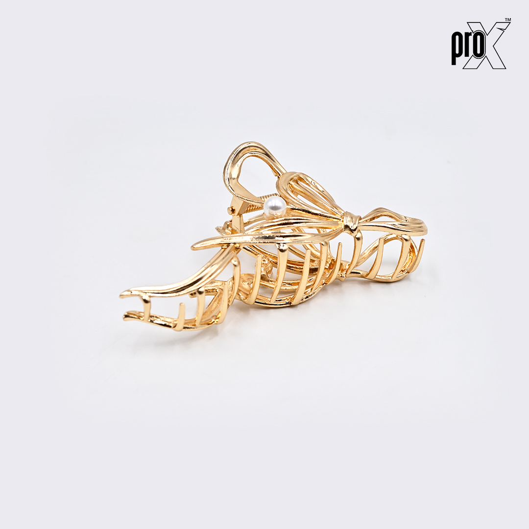 ProX Elegant  Hair Grip for Women HG-101-11_Golden Color_img_1