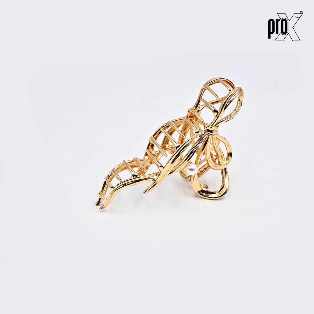 ProX Elegant  Hair Grip for Women HG-101-11_Golden Color_img_2