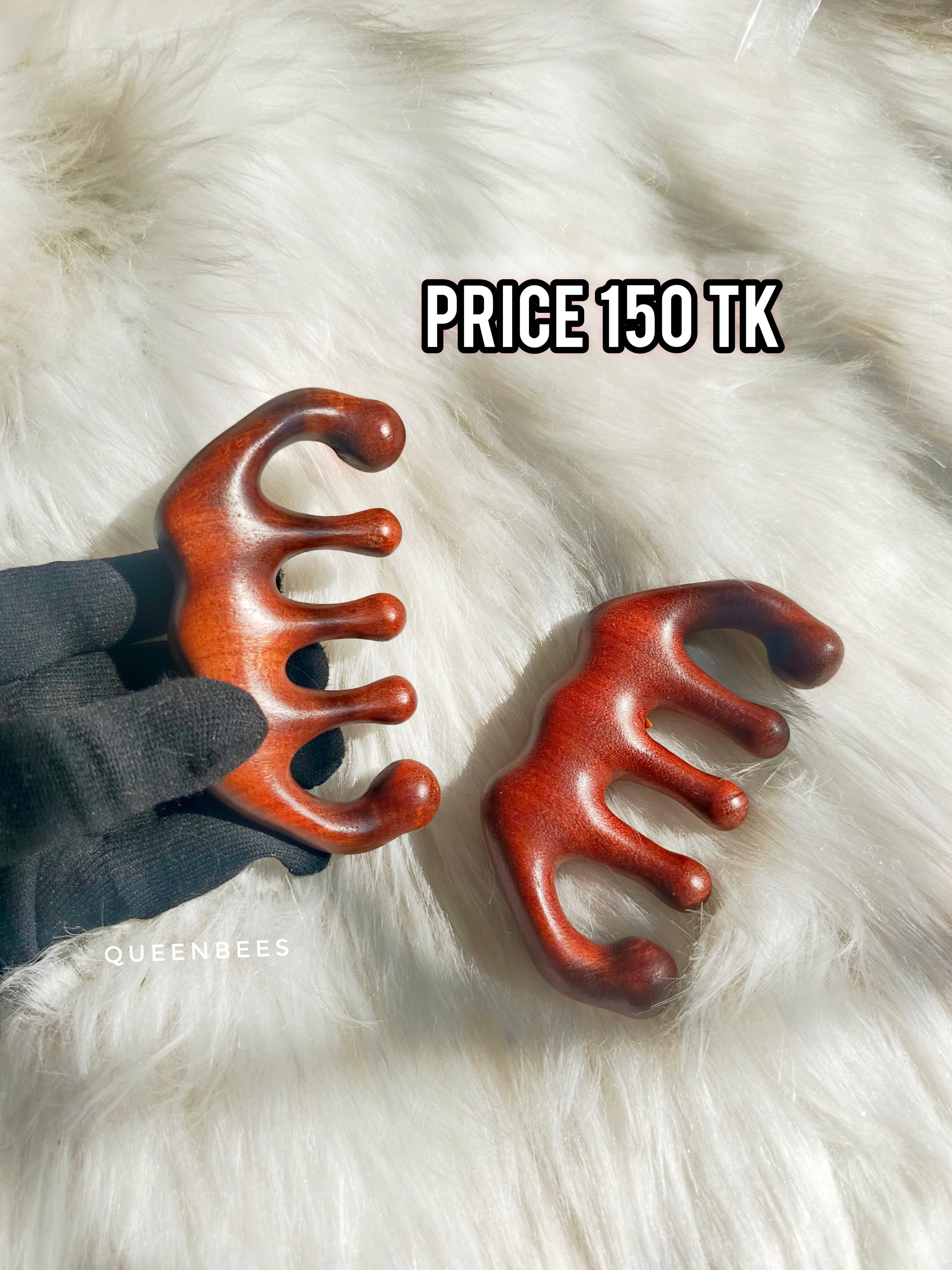 Sandalwood comb no.8