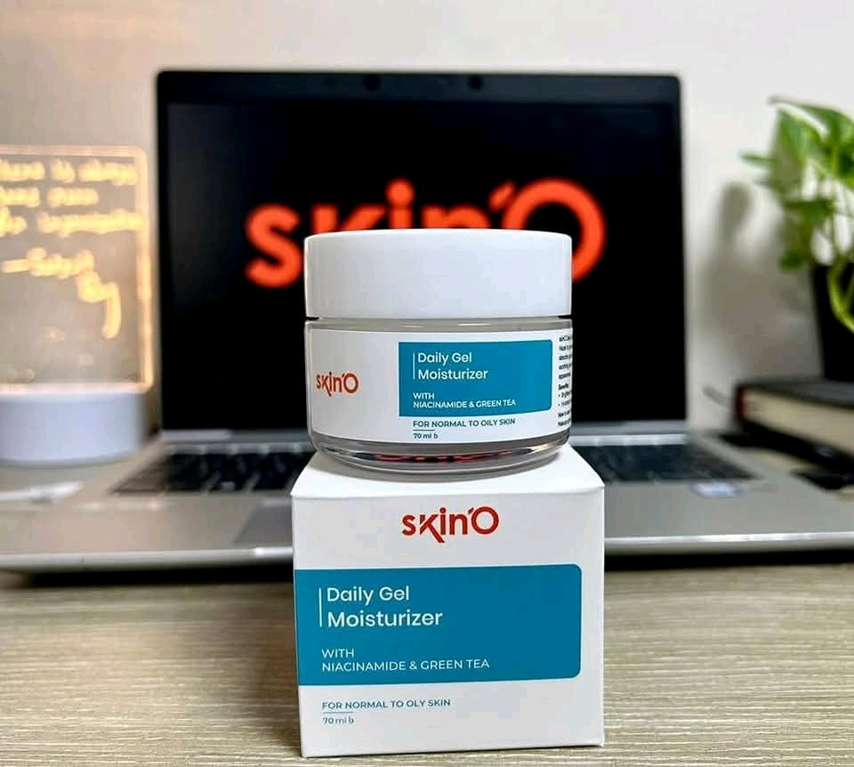 Skin O Daily Gel Moisturizer with Niacinamide and Green Tea
