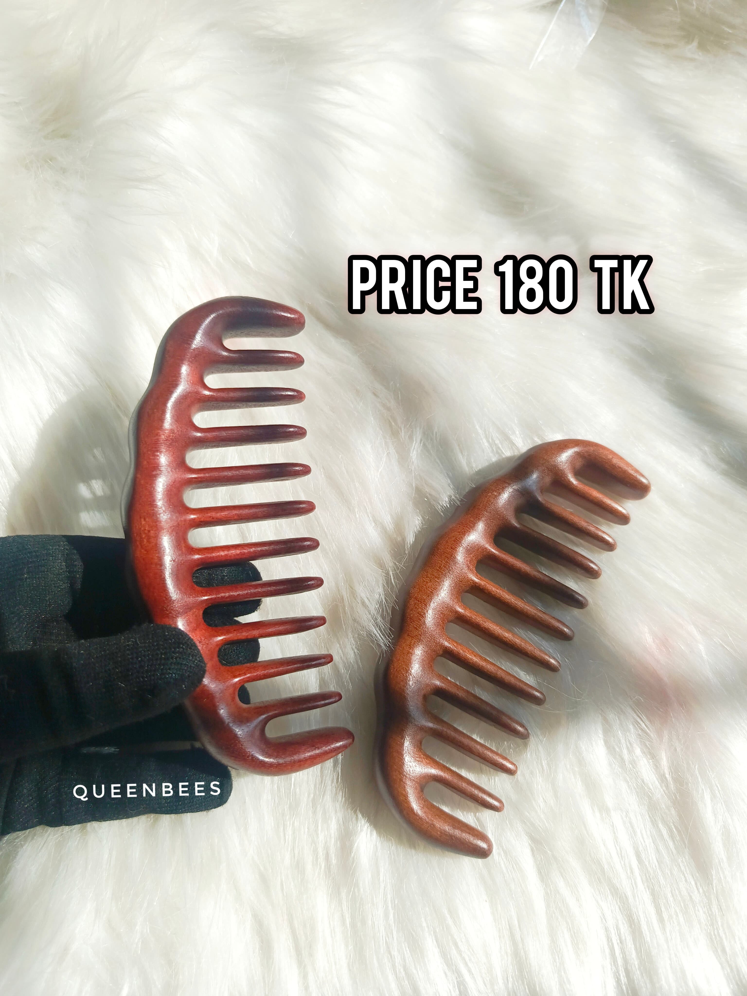 Sandalwood comb no.7