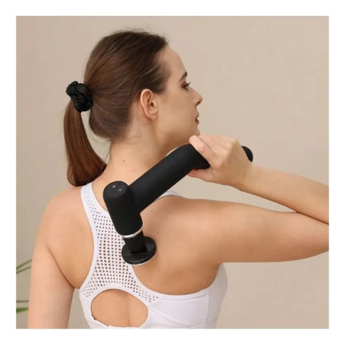 Massage Gun with Fascial Extender, Cold and Heat Gun, Black (CHINA)_img_0