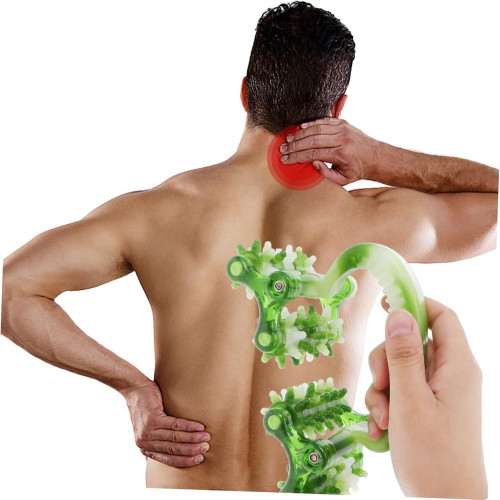 Household Whole Body Massage Mini Four-Wheel Lunar Multifunctional Massage Wheel With New-type Roller Leg Neck Massager (CHINA)_img_0