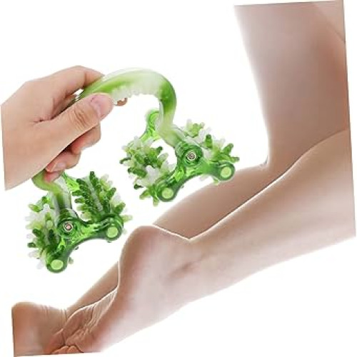 Household Whole Body Massage Mini Four-Wheel Lunar Multifunctional Massage Wheel With New-type Roller Leg Neck Massager (CHINA)_img_2