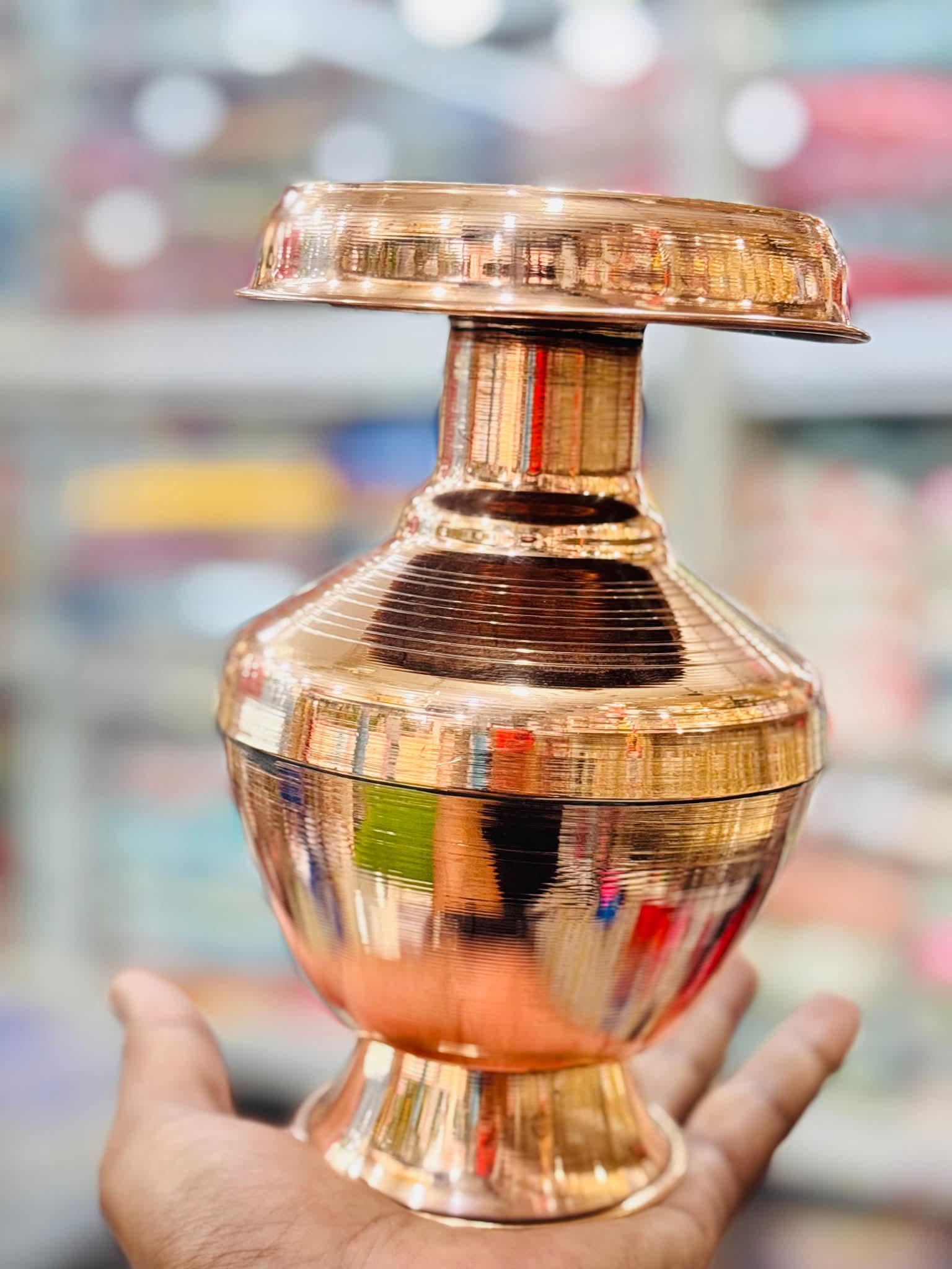 তামার দেবীঘট - Image 1