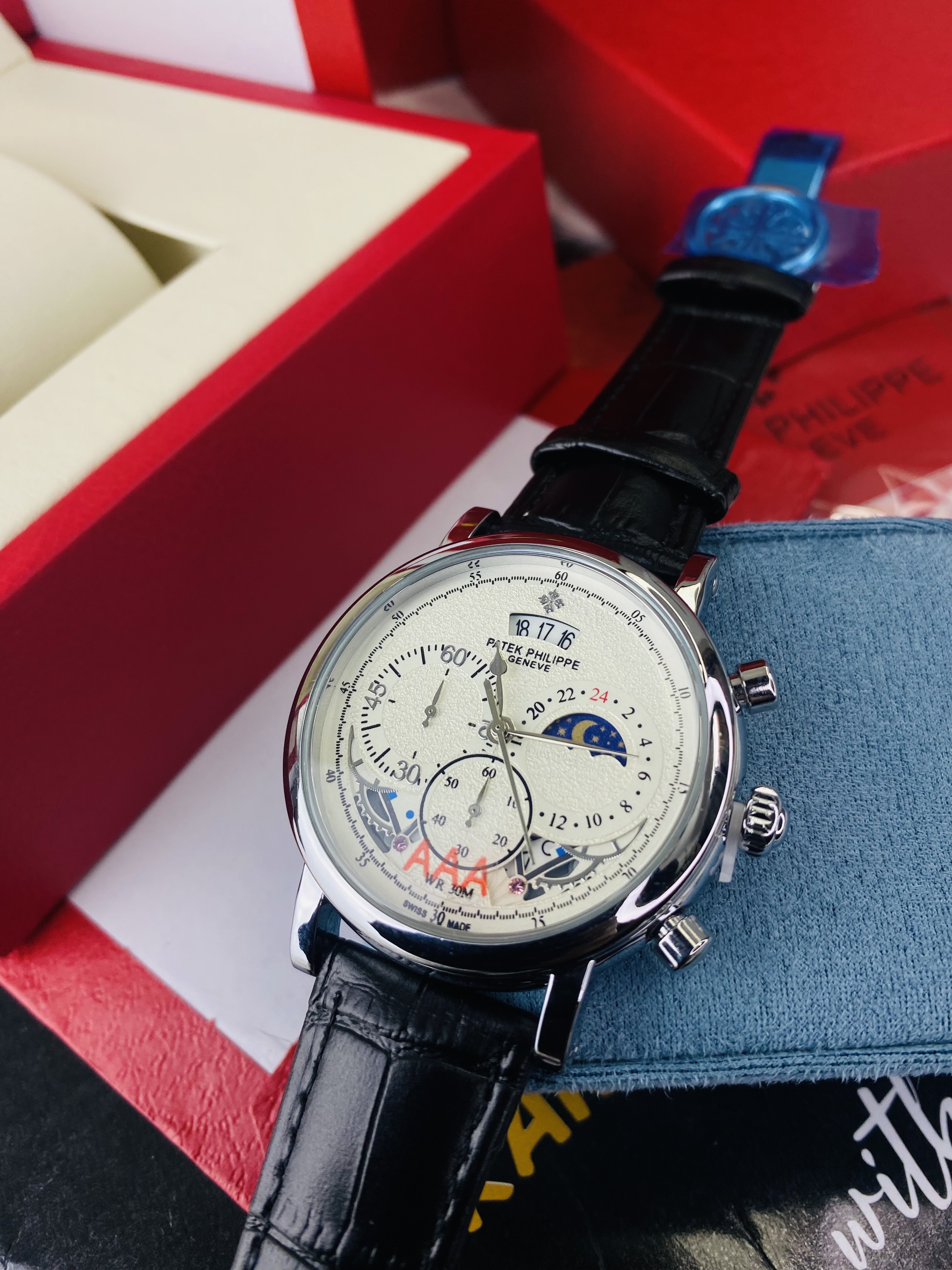 Patek Philippe Active Chronograph Uper White