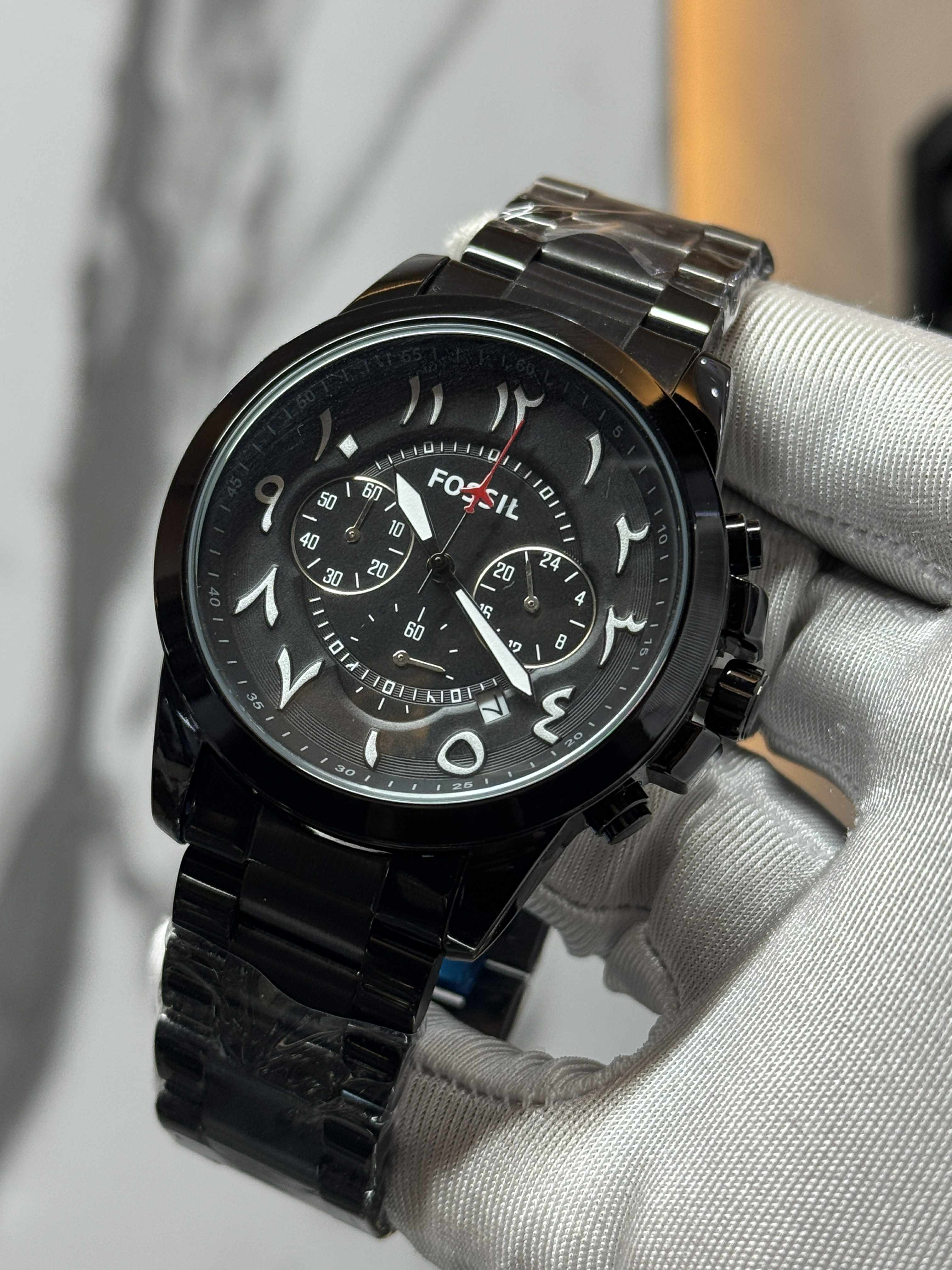 FOSSIL ARABIC DIAL BLACK