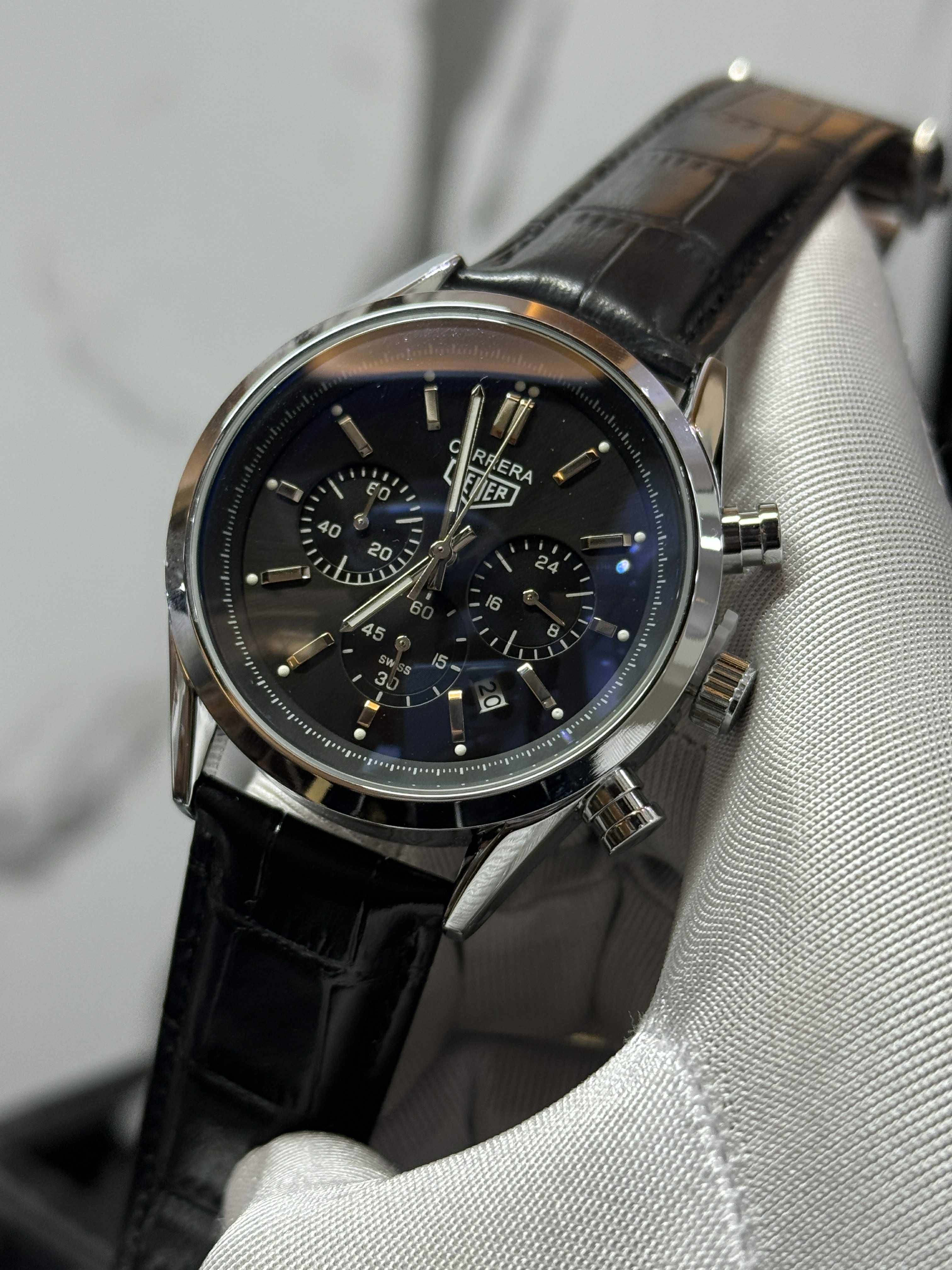 TAG THREE CHRONO BLACK BELT