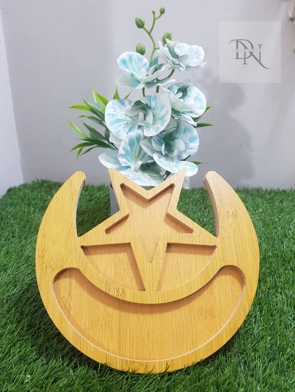 Creative Xingyue Density Board Tableware – Fruit, Dessert, BBQ & Salad Plate_img_4