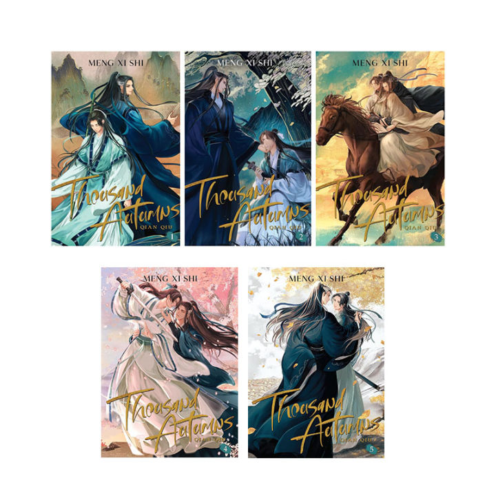 Thousand Autumns: Qian Qiu (Novel) Series (5 Books) by Meng Xi Shi_img_0