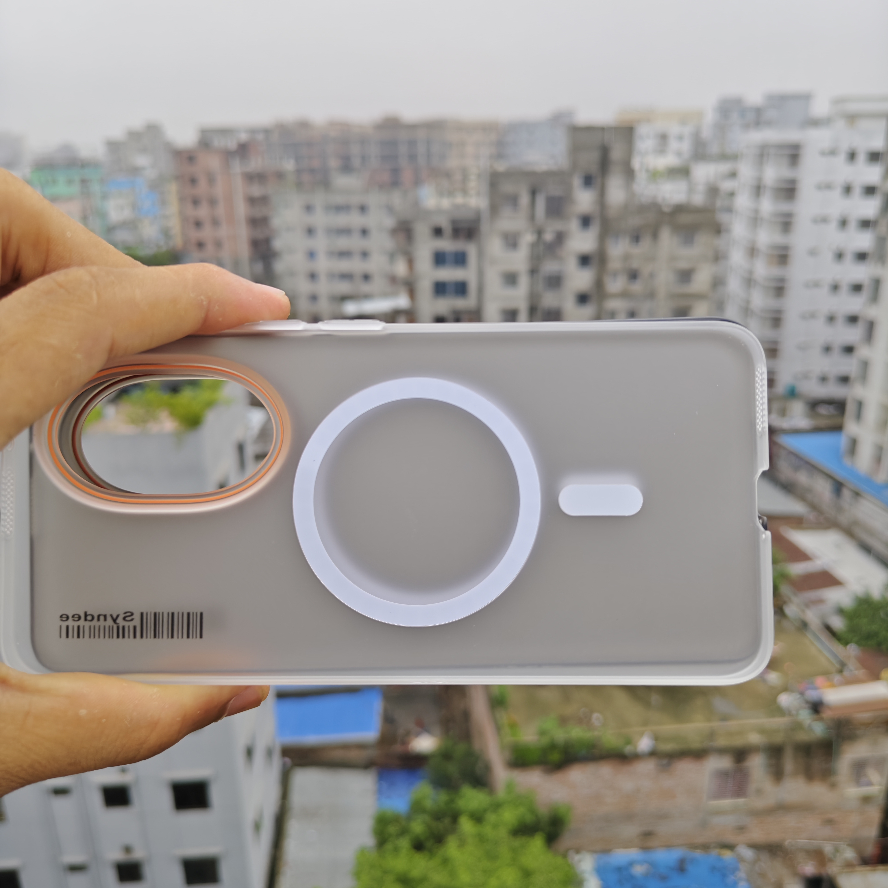 Honor 200 Premium magnetic magsafe hard transparent cover_img_4