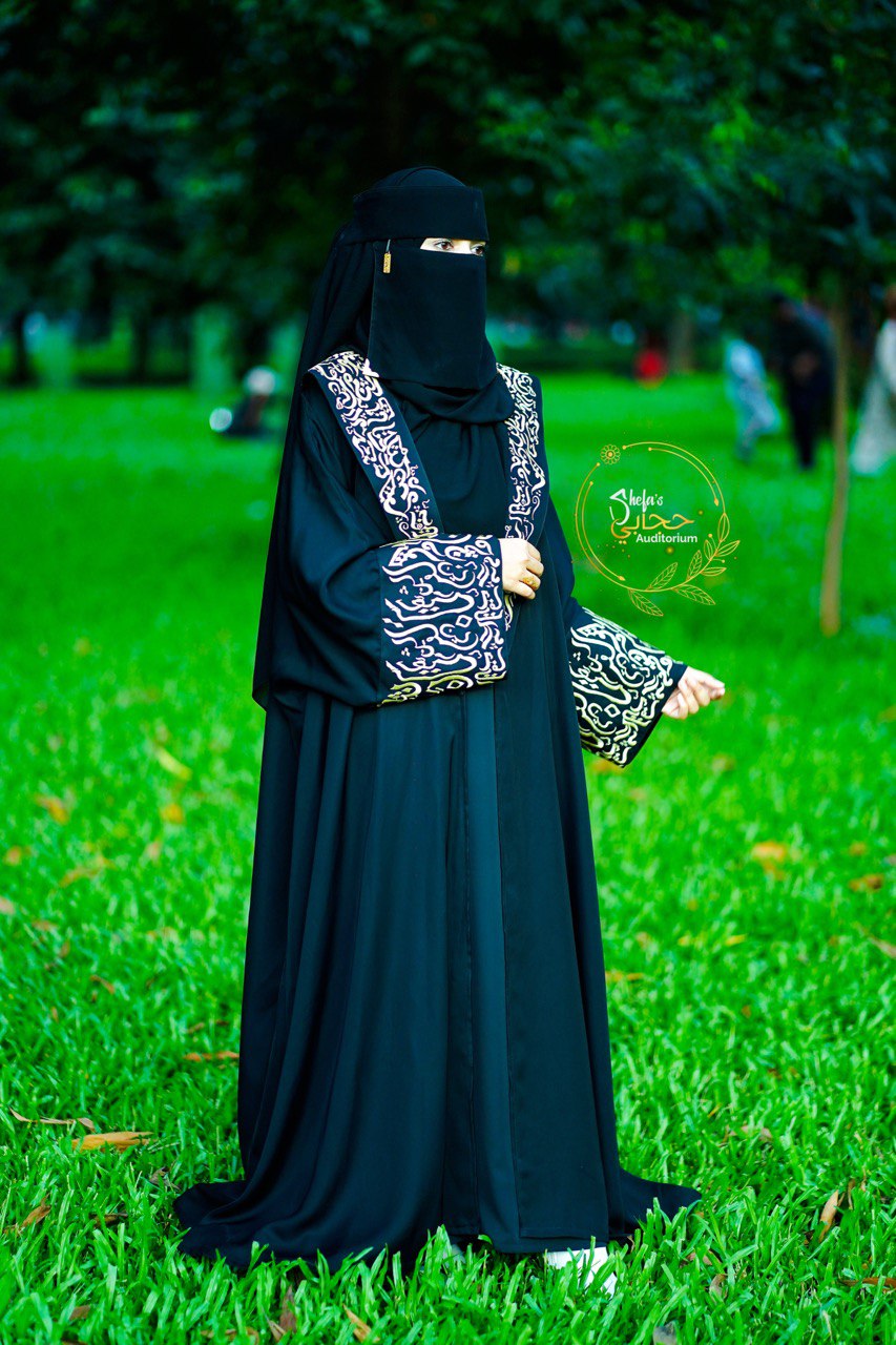 Calligraphy Coart Abaya_img_3