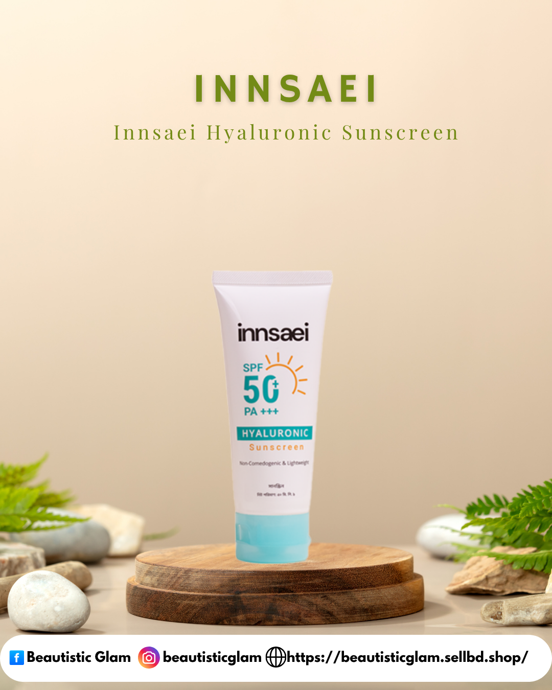 Innsaei Hyaluronic Sunscreen 50ML