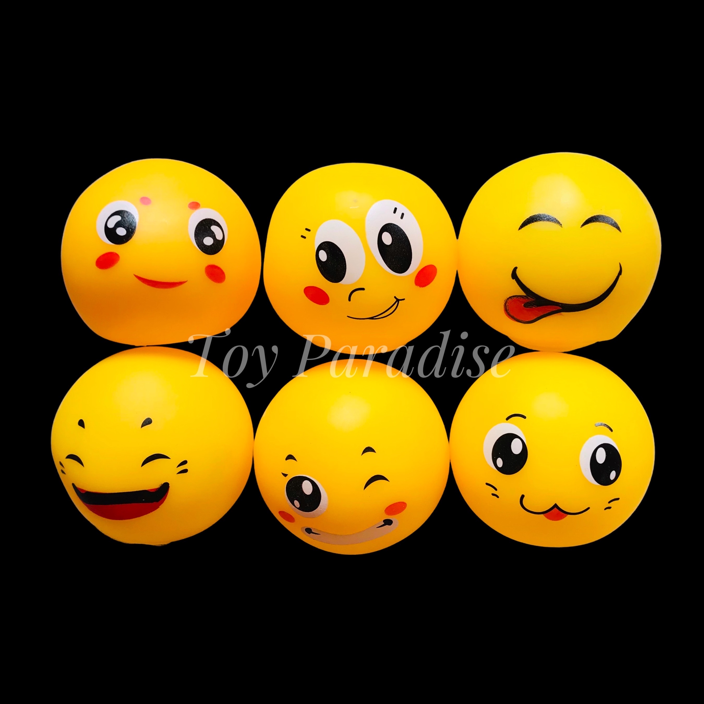 6pcs Emoji Ball Set