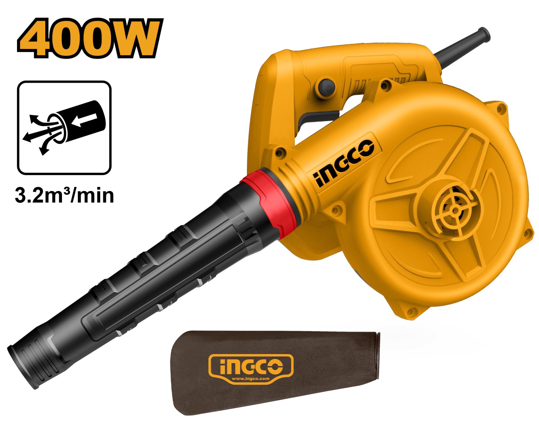 Ingco 400w Aspirator Blower AB4038