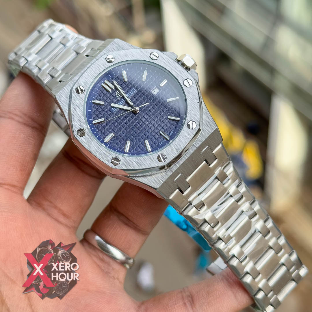 Audemars Piguet Royal Oak Upgraded Edition | Silver with Blue Dial