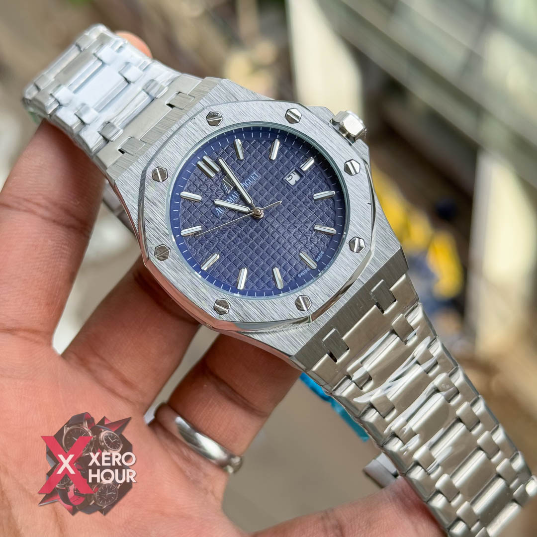 Audemars Piguet Royal Oak Upgraded Edition | Silver with Blue Dial_img_1