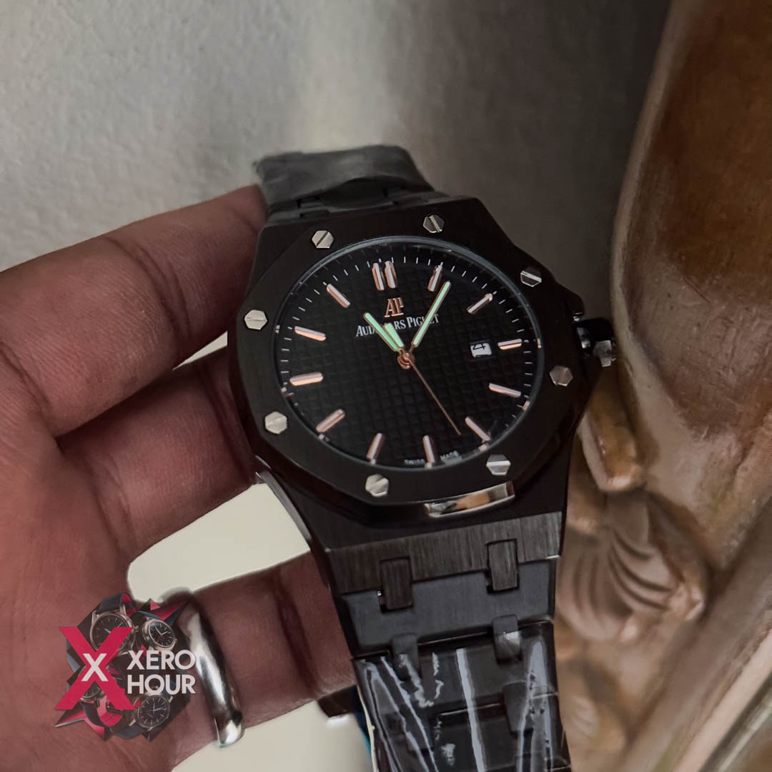 Audemars Piguet Royal Oak Upgraded Edition | Full Black with bronze Tone_img_6