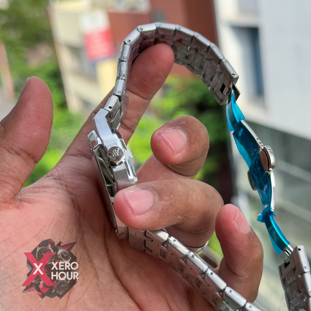 Audemars Piguet Royal oak Upgraded Edition | Silver With White dial_img_3