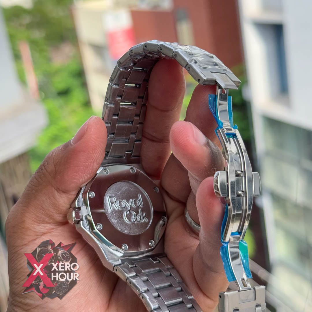 Audemars Piguet Royal oak Upgraded Edition | Silver With White dial_img_4