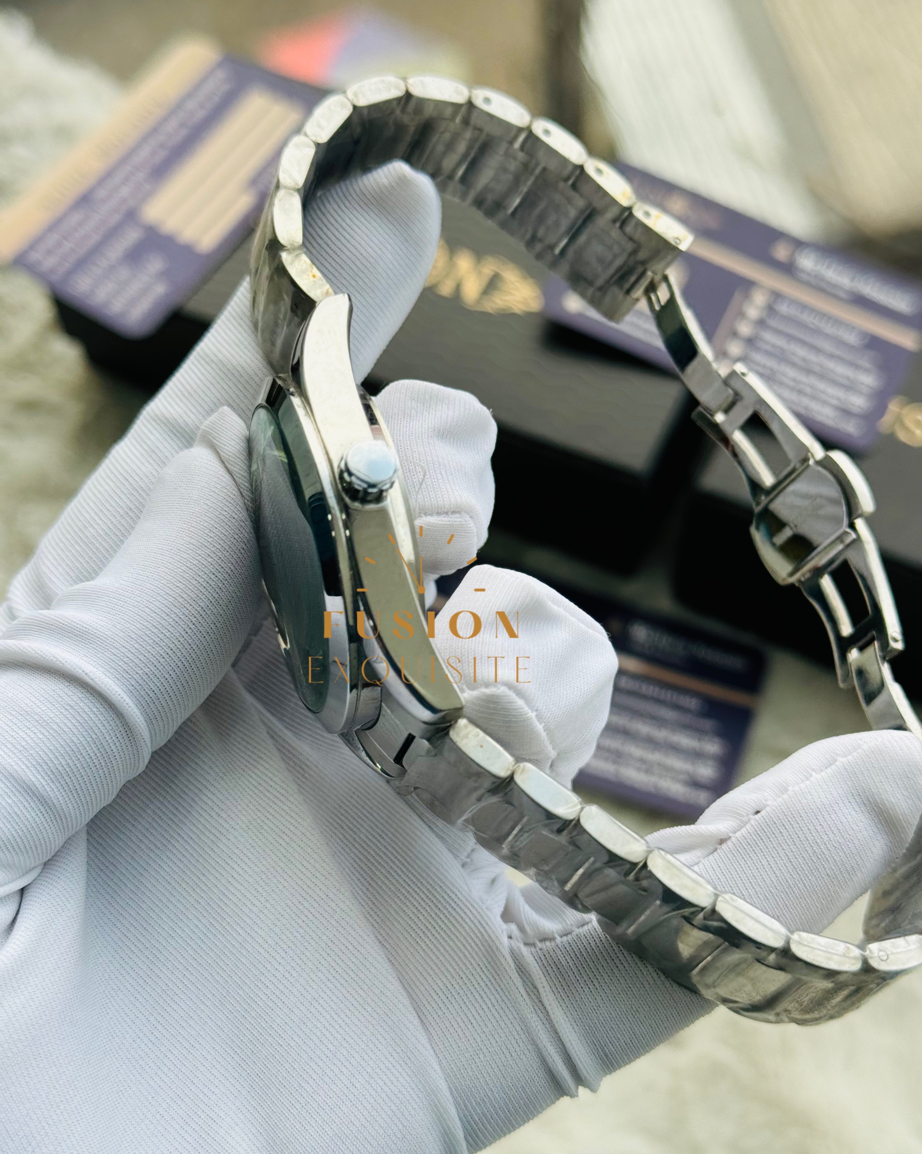 Omega WorldTimer Silver blue Quartz Watch (AA Grade)_img_1