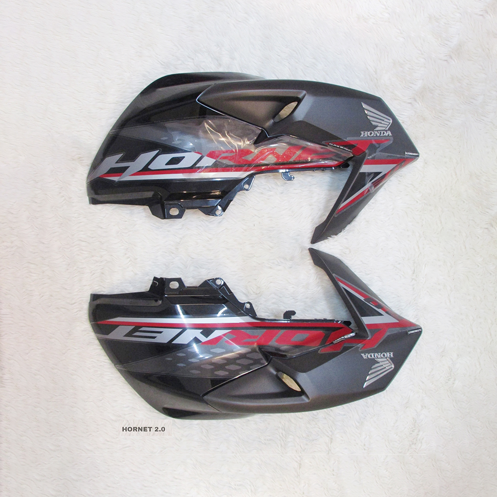 Tanky Box Set For Honda Hornet 2.o  Black Red_img_0