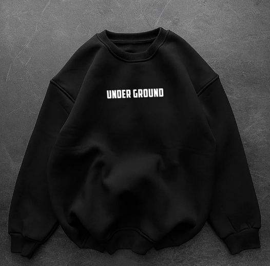 Sweatshirt Black Underground_img_1